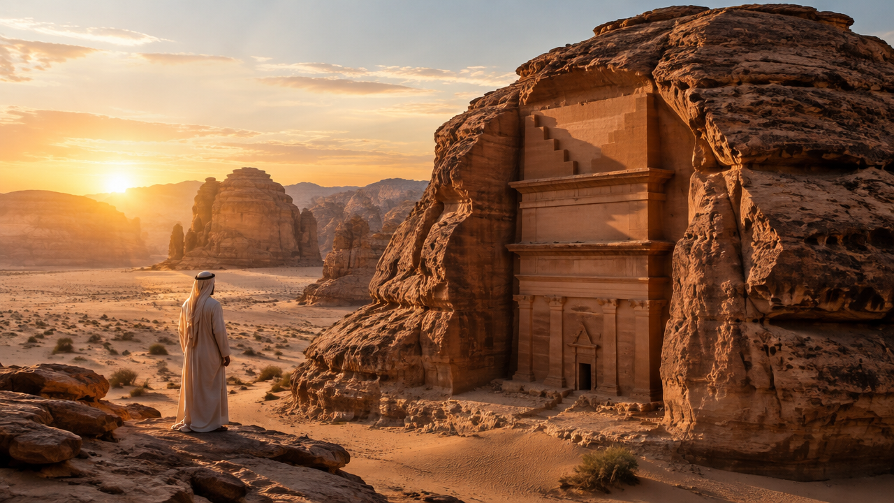 AlUla Saudi Arabia sandstone heritage landscape