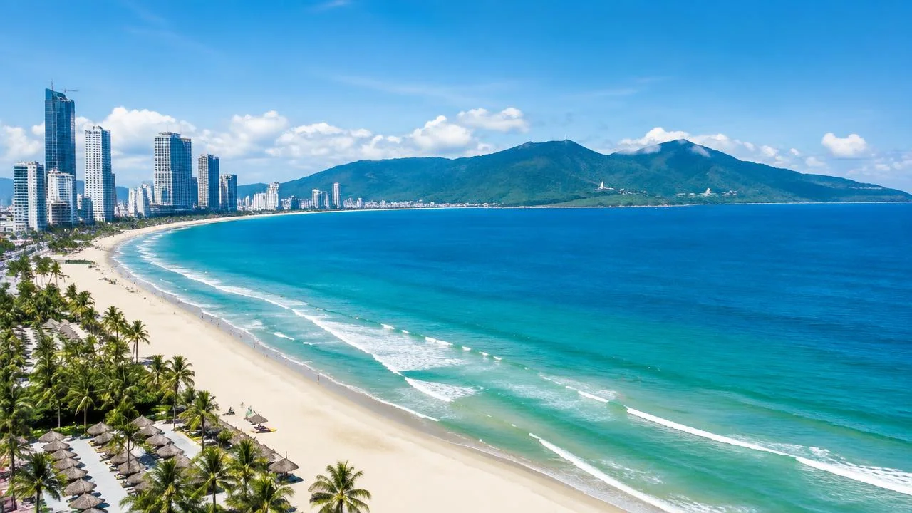 Da Nang Vietnam beach